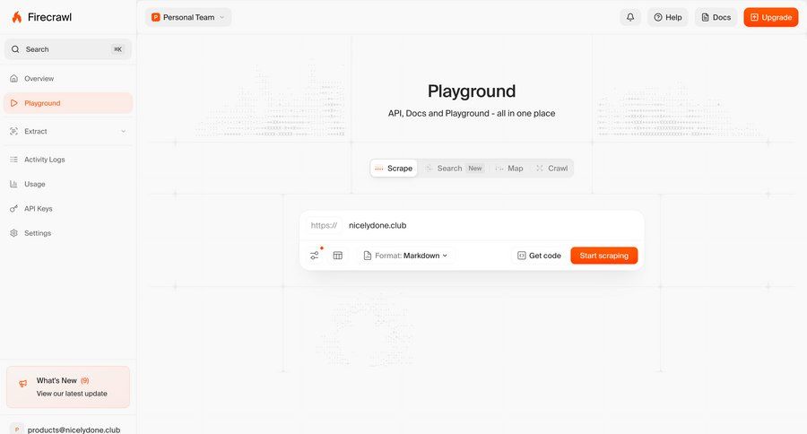 Firecrawl
			   ux ui design