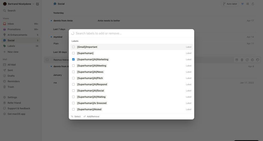 Notion Mail
			  ux ui design