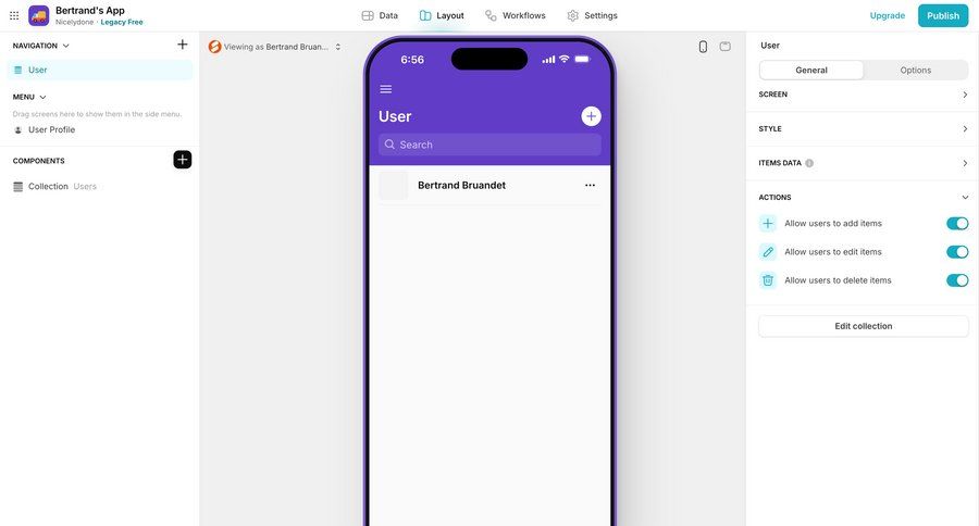 Glide
			     ux ui design