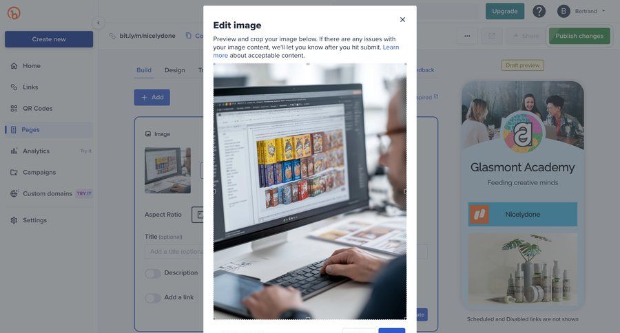 Bitly
			     ux ui design
