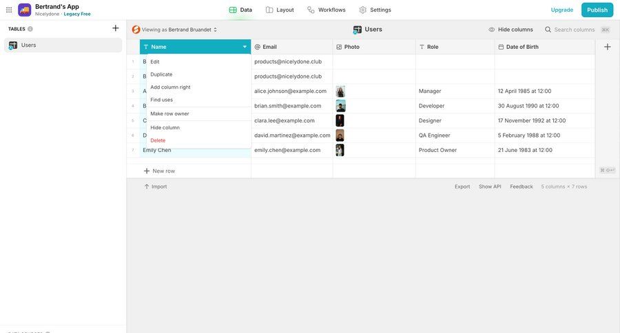 Glide
			     ux ui design