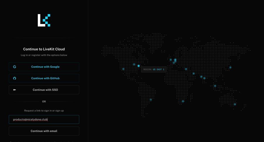 Livekit
				signin page example