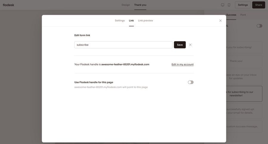 Flodesk
			   ux ui design