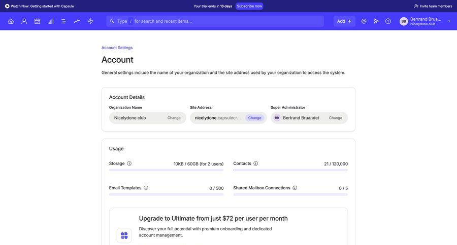 Capsule
			     ux ui design