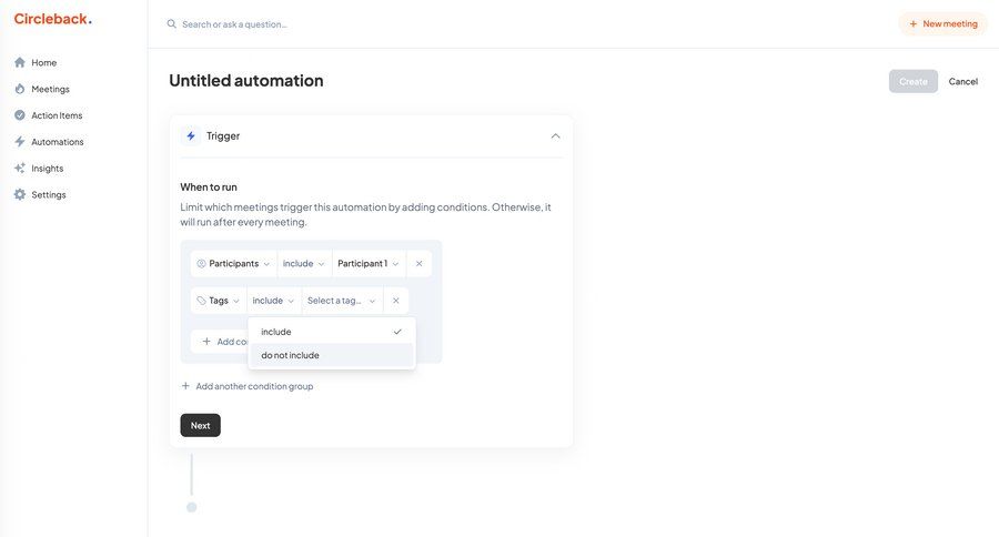Circleback
			       ux ui design