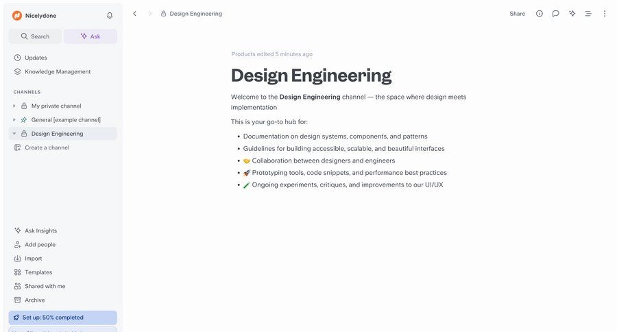 Slite
			       ux ui design