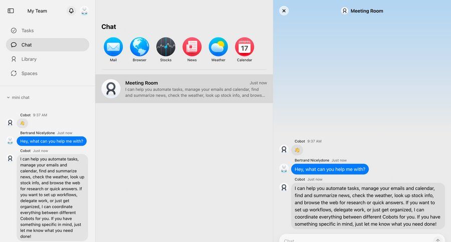 Cobot
			       ux ui design