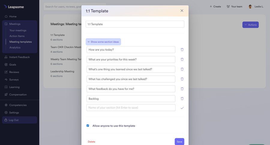 Leapsome
			        ux ui design