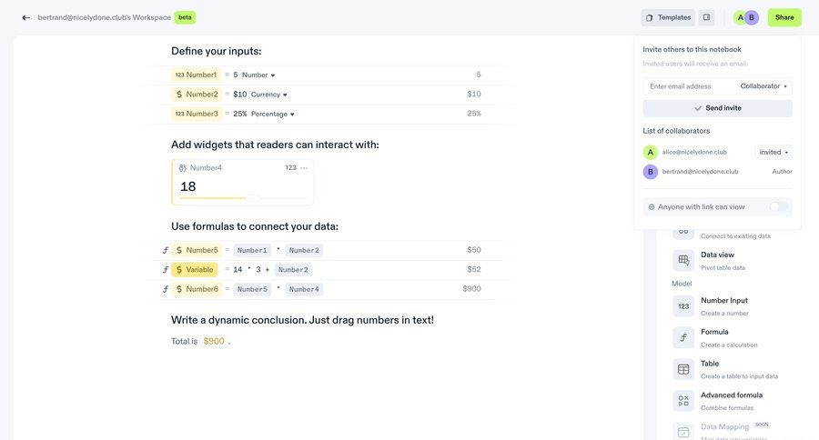 Decipad
			       ux ui design