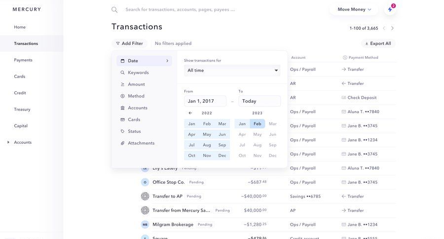 Mercury
			             ux ui design