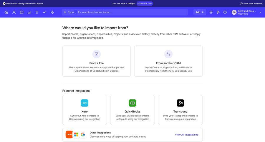 Capsule
			       ux ui design