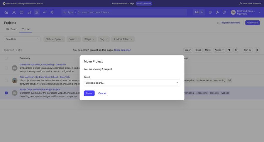 Capsule
			  ux ui design