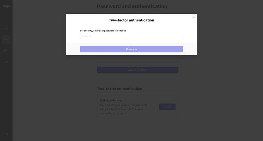 Lingo
			     ux ui design