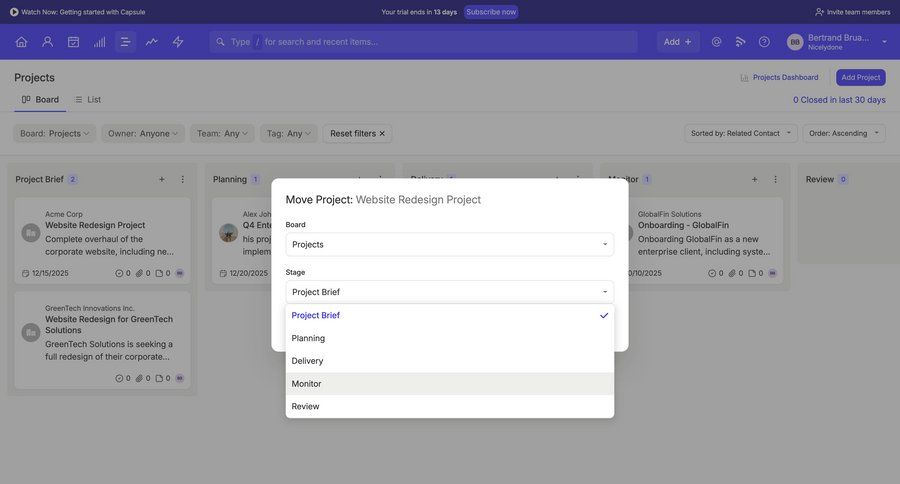 Capsule
			   ux ui design