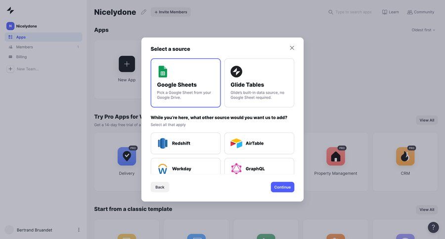Glide
			 ux ui design