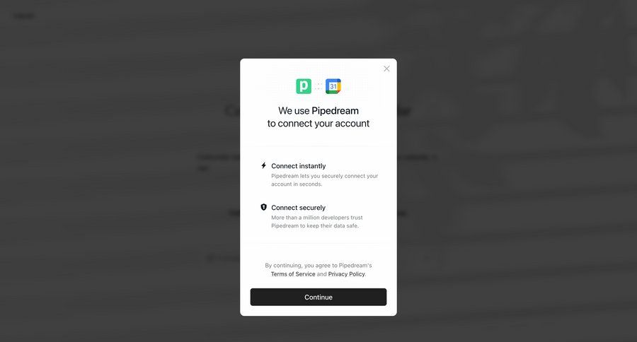 Cofounder screen example