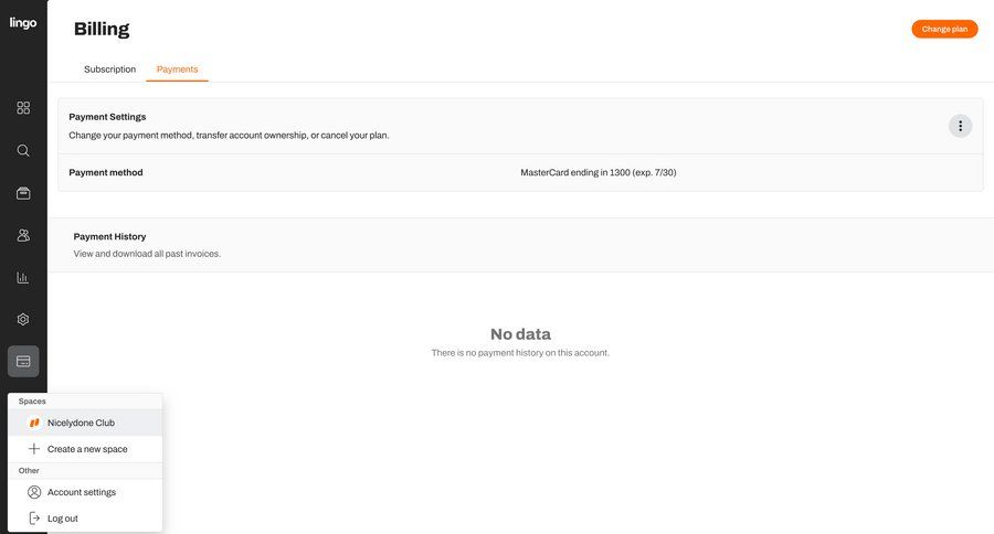 Lingo
			      ux ui design