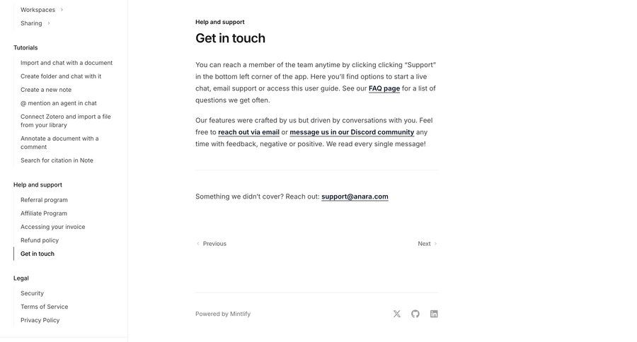 Anara
				help ui page example