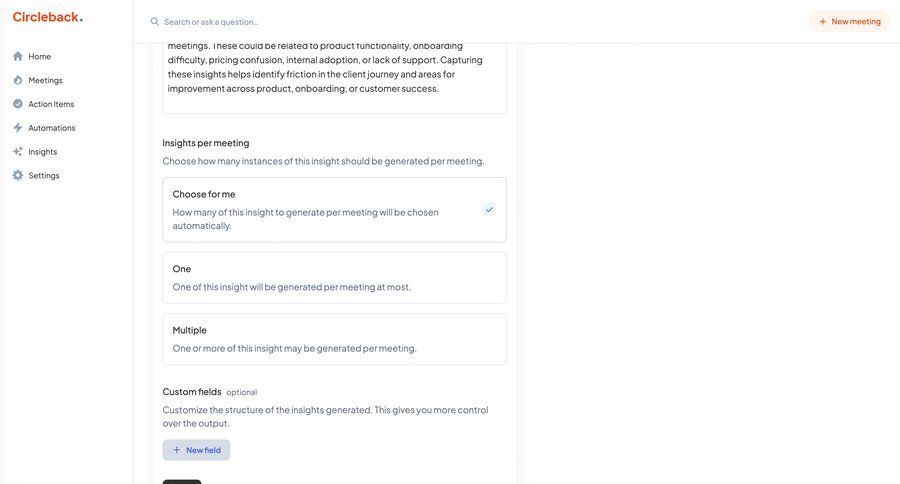 Circleback
			    ux ui design