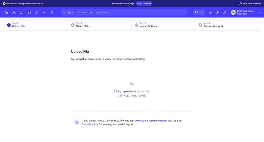 Capsule
			     ux ui design