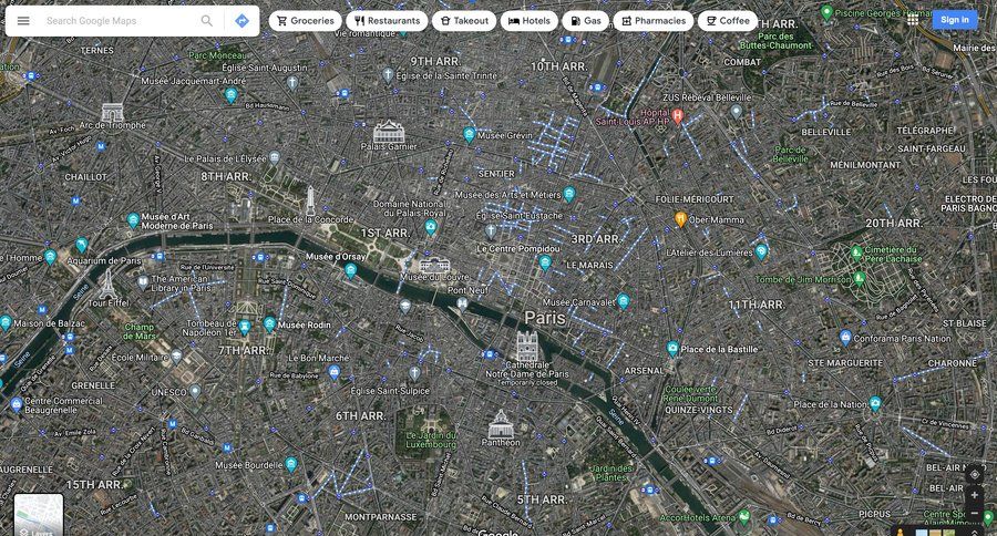 Google maps UI screen examples | Nicelydone