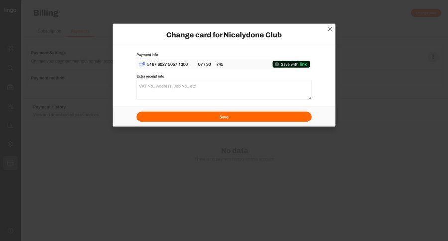 Lingo
			   ux ui design