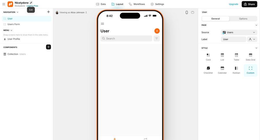 Glide
			       ux ui design