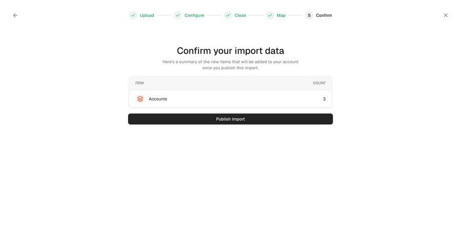 Maybe Finance screen example