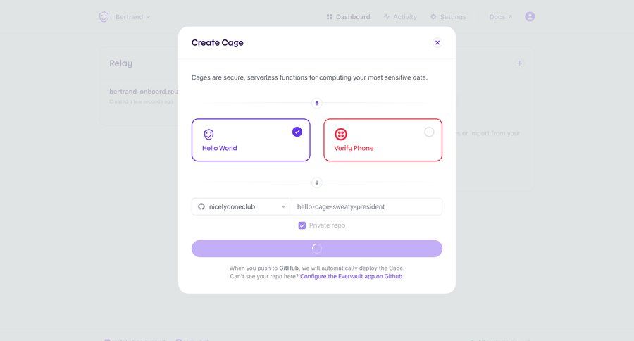 Evervault
			          ux ui design