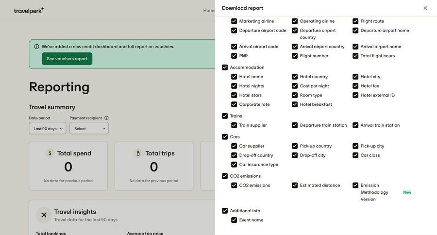 Travelperk screen example