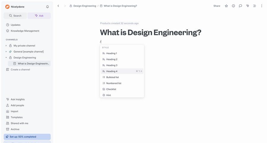 Slite
			    ux ui design