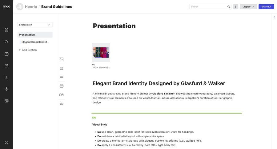 Lingo
			       ux ui design