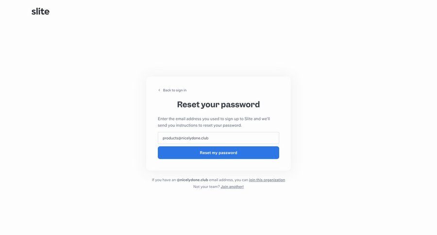 Slite
			   ux ui design