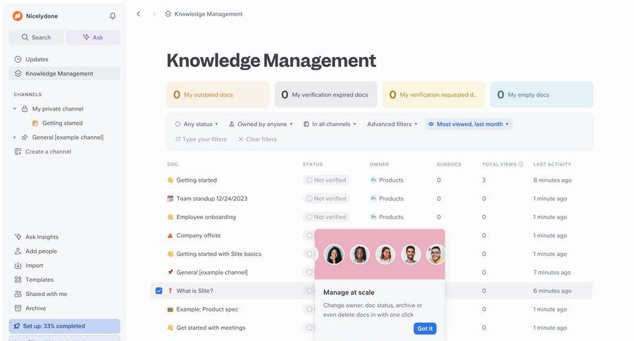 Slite
			        ux ui design
