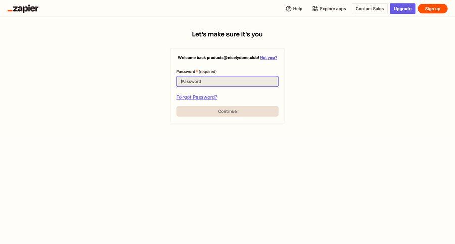 Zapier
			      ux ui design