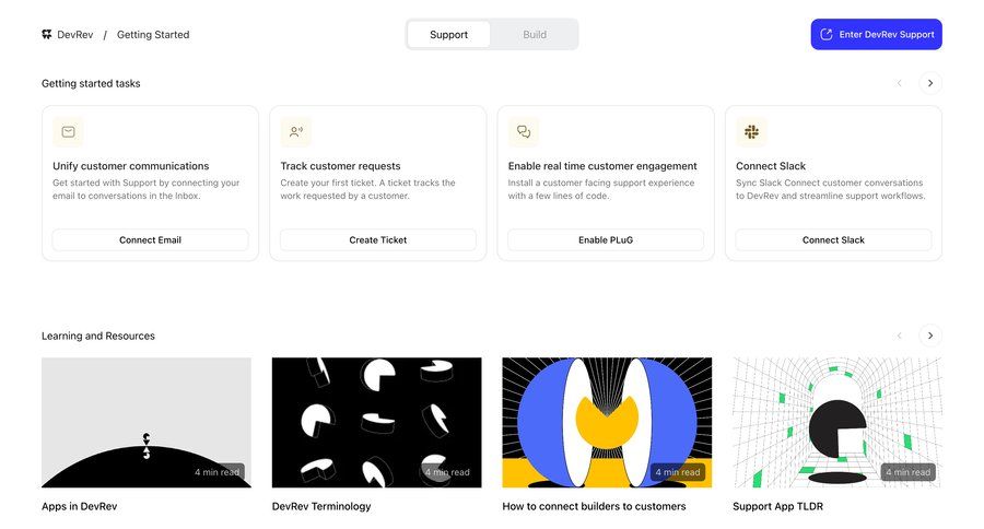 DevRev
			      ux ui design