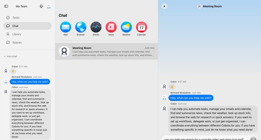 Cobot
			     ux ui design