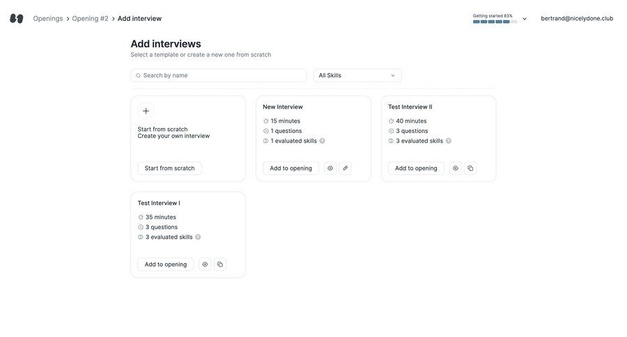 Hireproof
			   ux ui design
