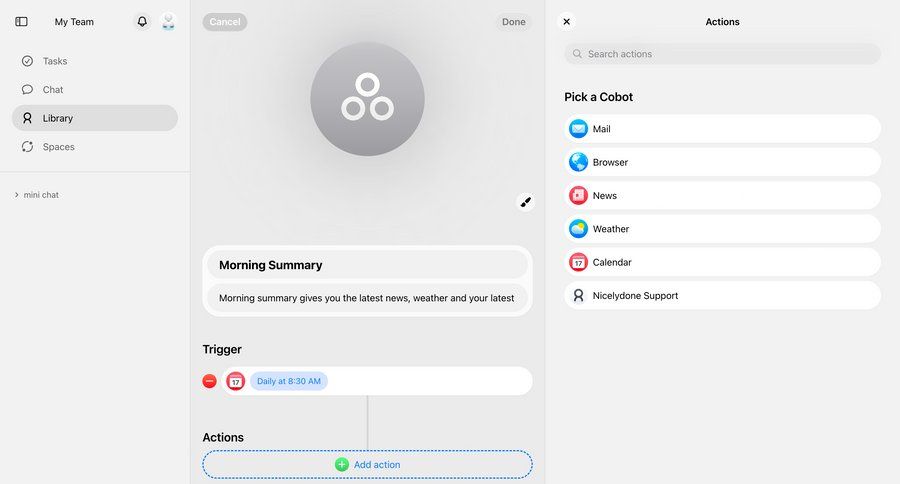 Cobot
			  ux ui design