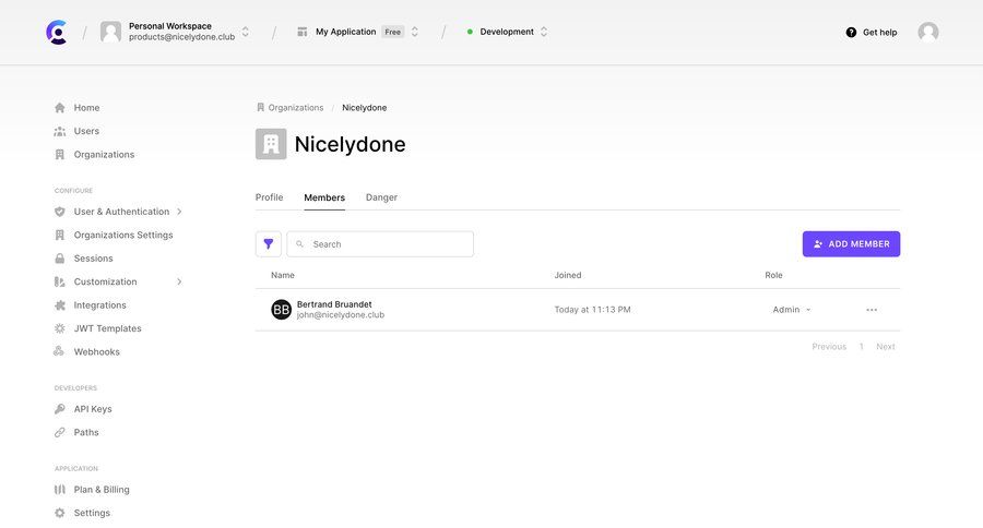 Clerk
			 ux ui design