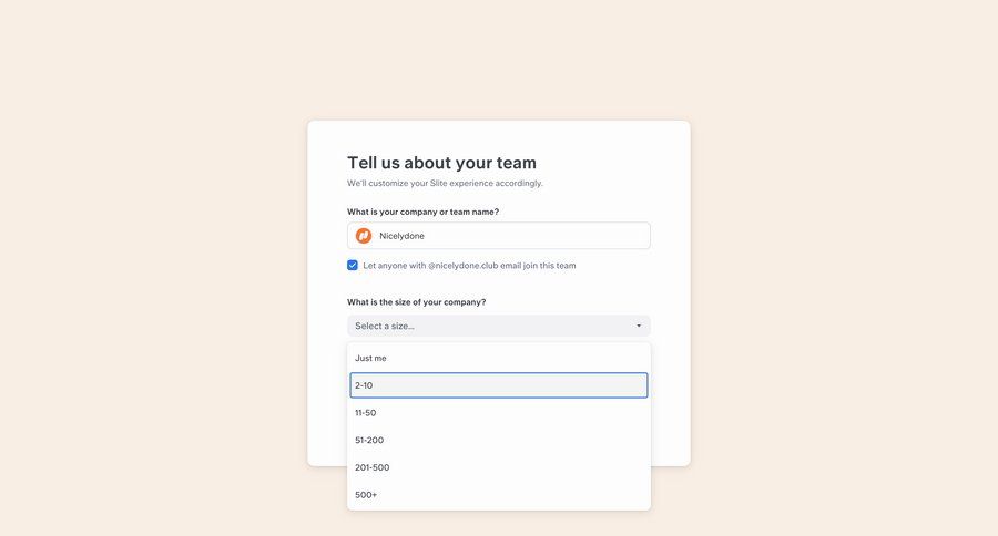 Slite
			   ux ui design