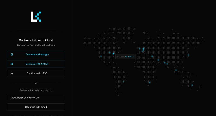 Livekit
				signin page example