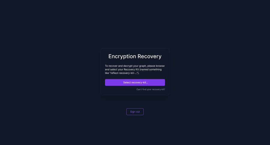 Reflect
			     ux ui design
