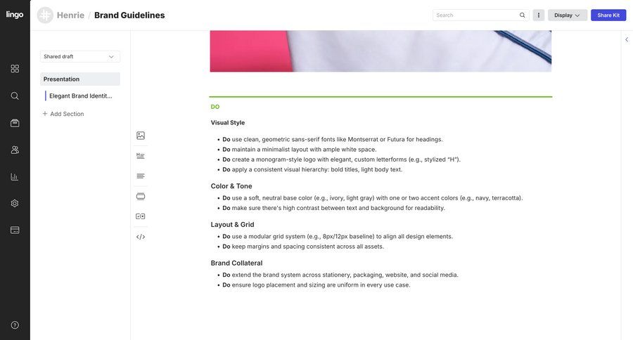 Lingo
			  ux ui design