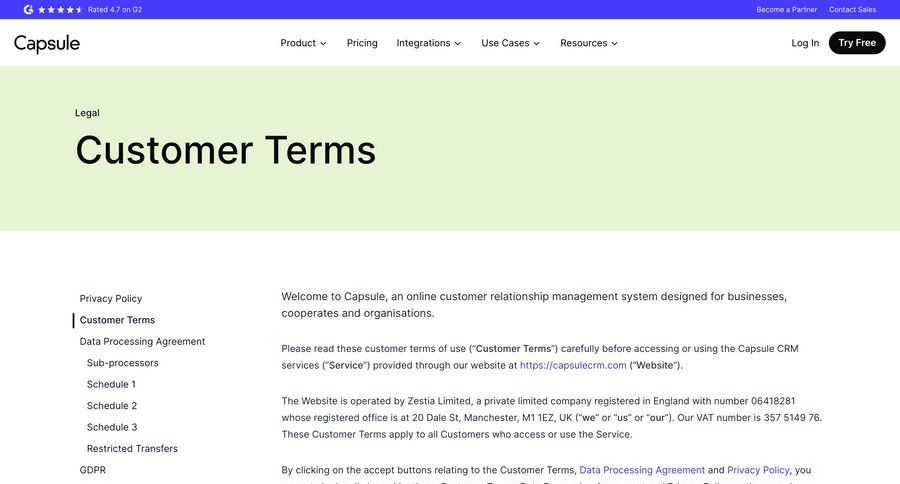 Capsule
				help ui page example