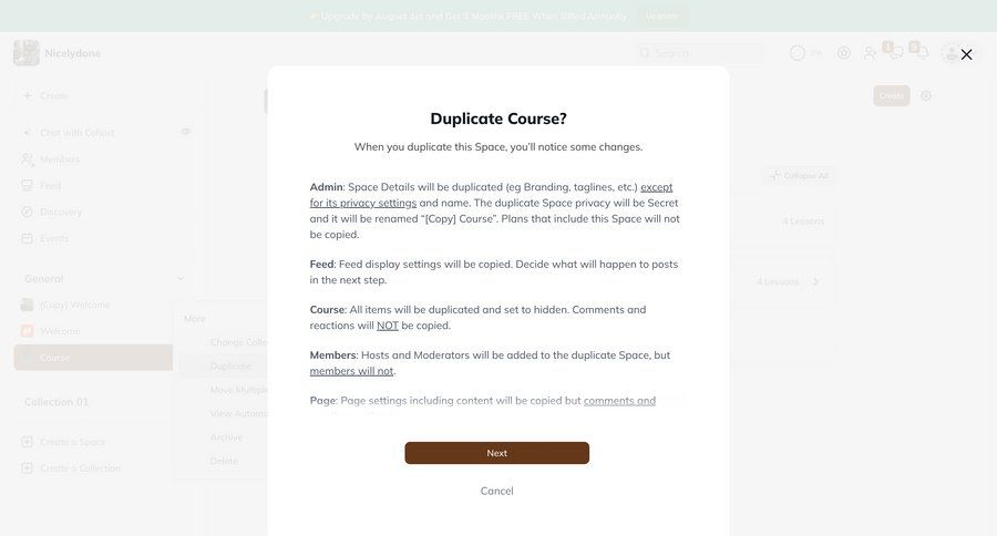 Mighty screen example