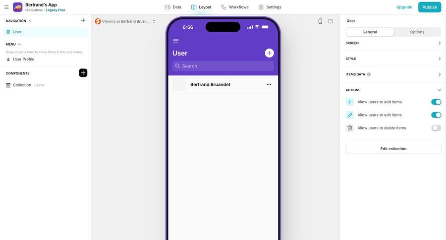 Glide
			   ux ui design