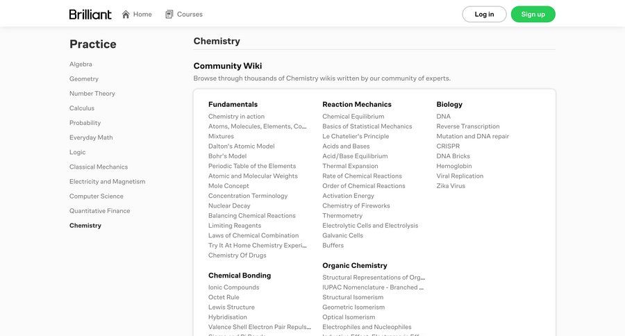 Brillant
				list ui page example
