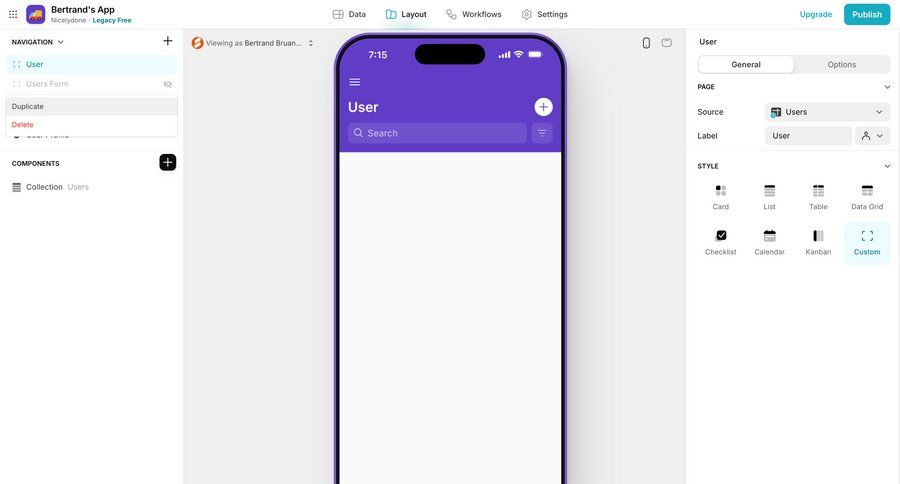 Glide
			  ux ui design
