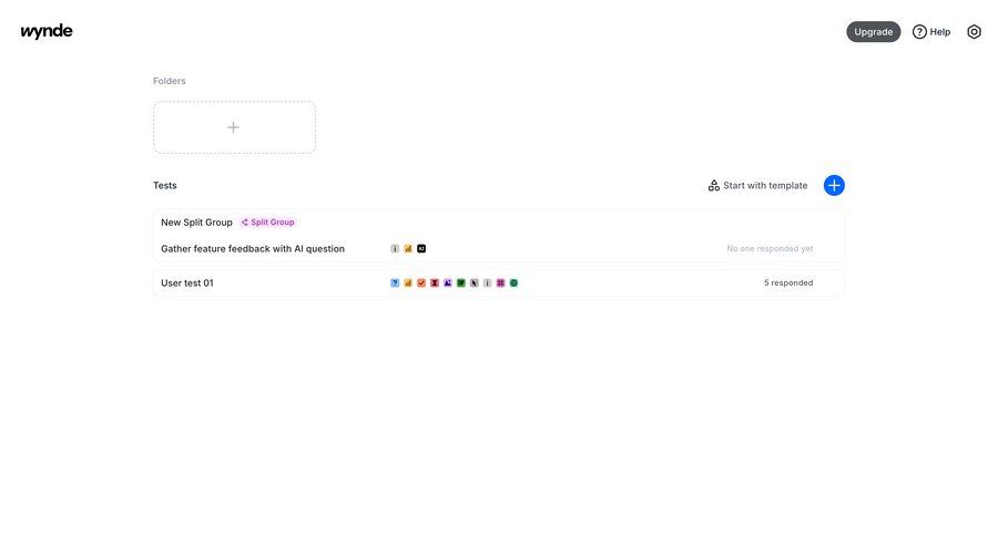 Wynde
			   ux ui design